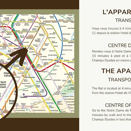 アパート Amazingstudio#4pers#terrasse#marais